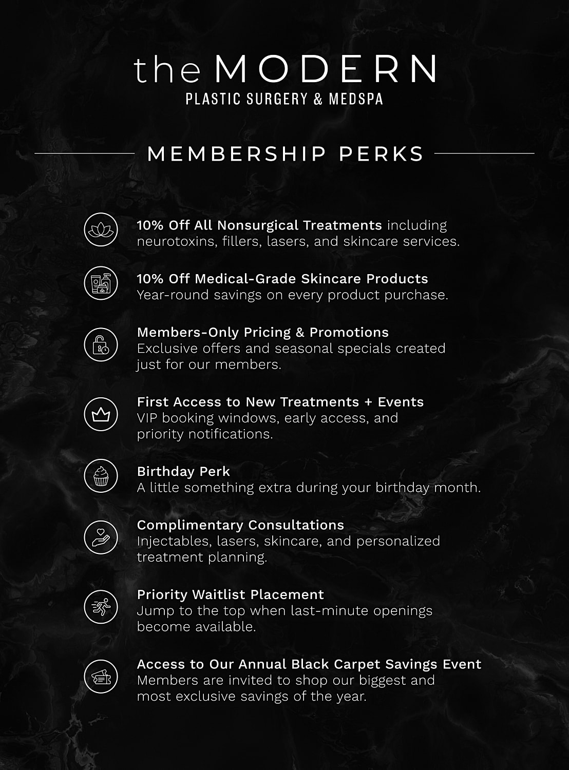 10% off medical-grade skincare products promotion