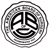 American Board of Surgery logo design.