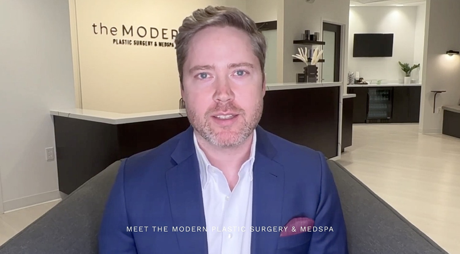 Dr. Jules Walters introducing his plastic surgery practice.